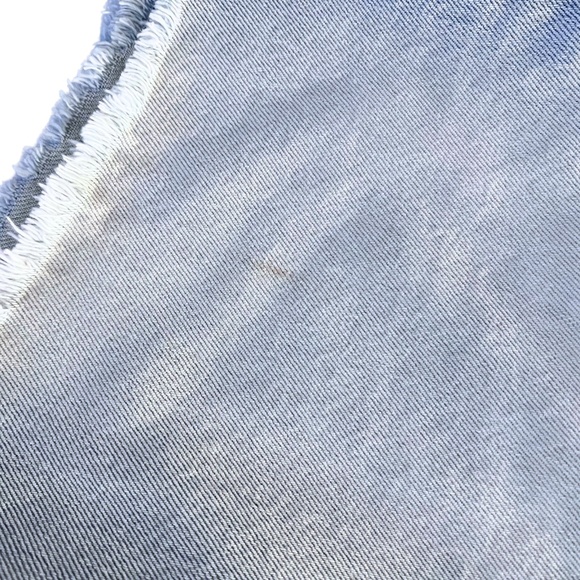 7 For All Mankind The Straight Denim Shorts Breezy Wash Size 31 EUC - Picture 7 of 7